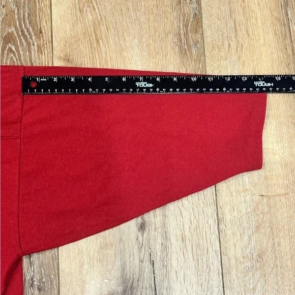 Vintage Mississippi State Bulldogs MSU 3/4 Sleeve Shirt Single Stitch Bully NCAA - Picture 5 of 9